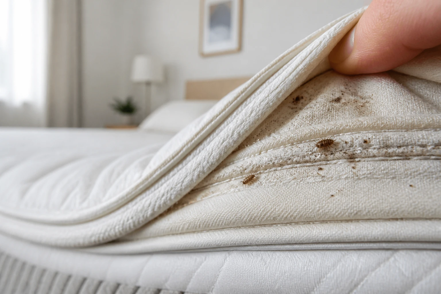 Larve d&rsquo;anthrène dans le matelas : identifier et traiter l&rsquo;infestation