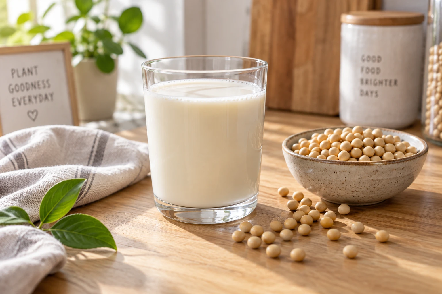 Lait de soja : bienfaits, composition et précautions à connaître