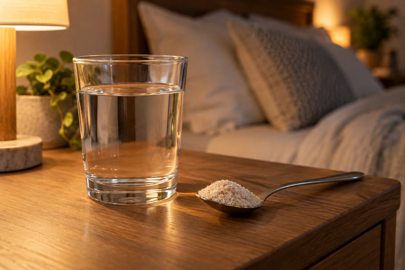 Psyllium avant de dormir : à quelle heure et quelle dose