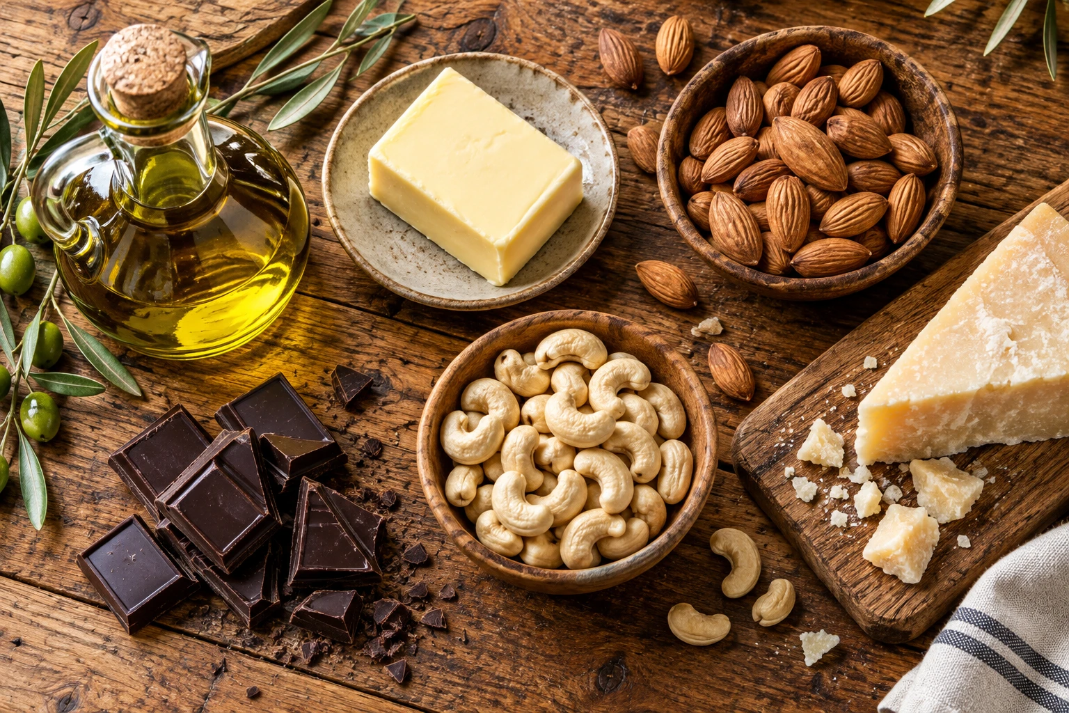 L’aliment le plus calorique : classement par densité et portion