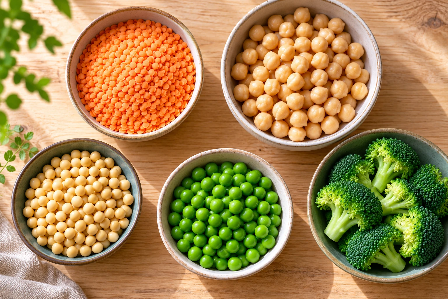 Légumes riches en protéines : le vrai classement cru et cuit